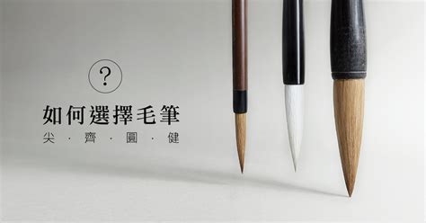 毛筆|如何選擇毛筆？認識毛筆三大種類跟四德 